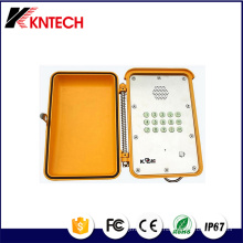 Heavy Duty Telephones with Stainless Steel Panel Handfree Knsp-13 Kntech